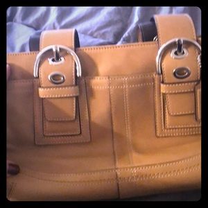 Coach Leather Tote